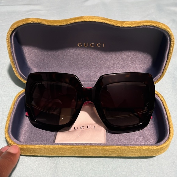 Gucci gradient brown sunglasses - Picture 3 of 9